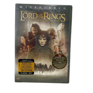 The Lord of the Rings DVD The Fellowship of the Ring 2 Disc Set Sealed  NWT
